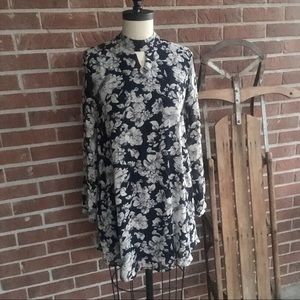 Lush | Nordstrom Floral Holiday Party Dress Small